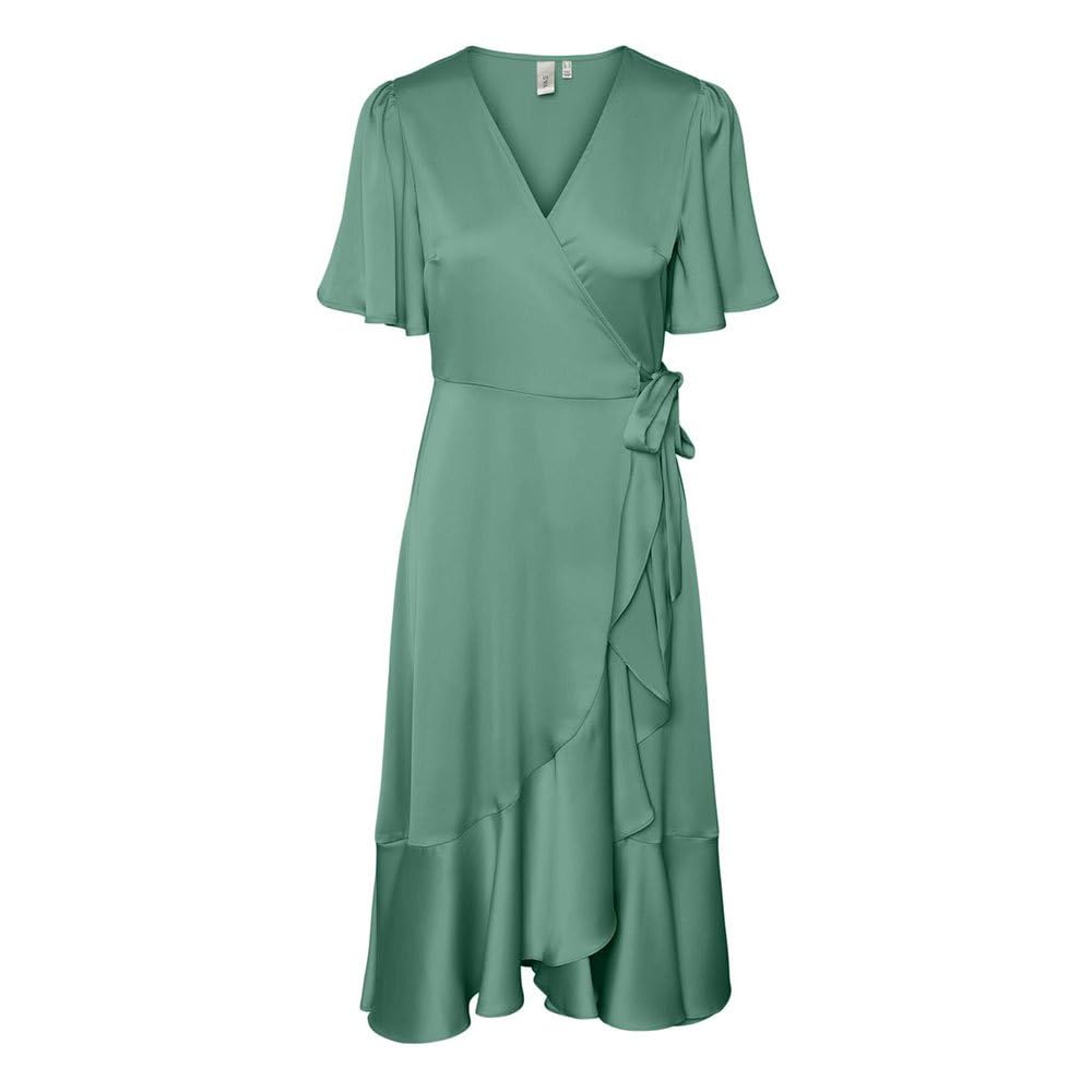 YAS Robe Portefeuille Femme