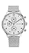 Produktbild Tommy Hilfiger Multi Zifferblatt Quarz Uhr für Herren mit Silbernes Edelstahl-Mesh-Gliederarmband - 1791988