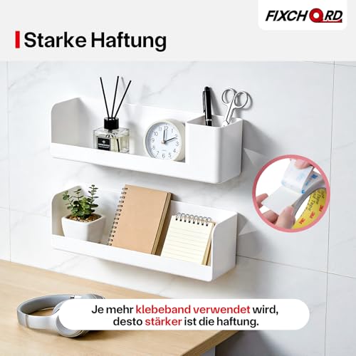 Doppelseitiges Klebeband Extra Stark, 30mm × 3m Doppelklebeband Schaumstoffband, 1600T PE - Montageklebeband, Wasserdichtes Starkes Klebeband für Innen- und, Befestigung von Gegenständen, Bildern