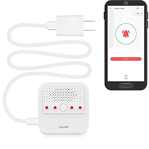 Smart Siren Alarm, Loud 110 dB, Wireless Alarm for Home Security/Intrusion/Burglar Alarm, Panic Alarm, Audible Alerts, Remote Control, Works with Alexa, Google, Home Assistant, IFTTT – Hub Required