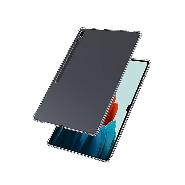 GMUJIAO Hülle Kompatibel mit Samsung Galaxy Tab S8 Ultra 14.6 inch,Silikon Weiches Leder TPU Stoßfest Leichtes Gehäuse… – Bild 4