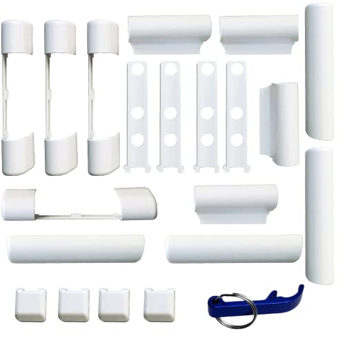 Siegenia, set di 4 tappi di copertura per finestre...