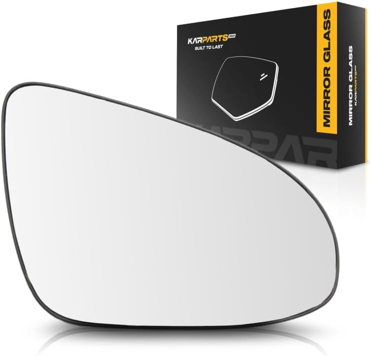 For Toyota Camry 2012 2013 2014 Mirror Glass Passenger Side | Non-Heated | w/Backing Plate | Convex Glass Type | L/LE/Hybrid LE | Replacement For 8791706400 | TO1325118