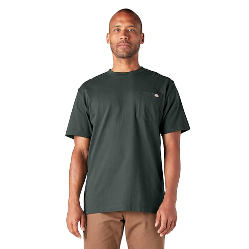 Image of Dickies Men's Heavyweight Heathered Short Sleeve Pocket T-Shirt