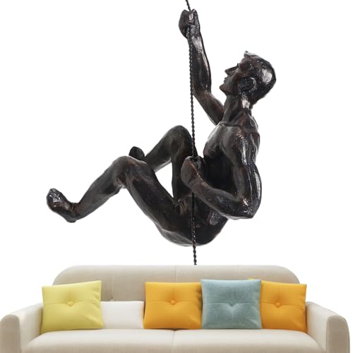 Escultura De Murales Para Hombre | Decoraciones De Pared De Resina 3D, Arte Moderno, Arte Único, Decoración Del Hogar Para Sala De Estar, Dormitorio Para Niños, El Mejor Regalo Para Navidad Y Comple