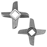 alexanderwerk fleischwolf nr 10 HALTBAR FÜR DEN GEBRAUCH: Dieses Mischblatt besteht aus hochwertigem Edelstahl und ist rost- und verschleißfest. Es ist auch zuverlässig und langlebig für den täglichen und kontinuierlichen Gebrauch.