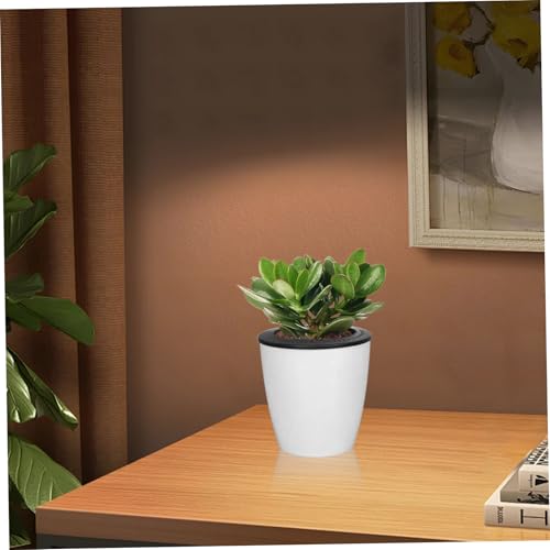 Jardinières à arrosage automatique en résine lot de 3 pots