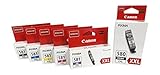 Druckerpatronen für Canon Pixma TS8150, TS8151, TS8152, TS9150, TS9155 (XXL bk/pbk/pc/c/y/m)