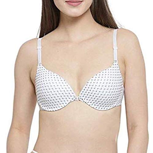 Women's Front Closure Multi-Way Padded Push-Up Bra BCA_FOPPB080H_34C_White Printed-image-22