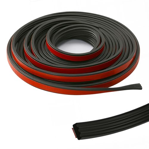 Ribbed Rubber Seal Strip for 3M EPDM Foam Boat Hatch Gasket 1/2 in X 25 ft