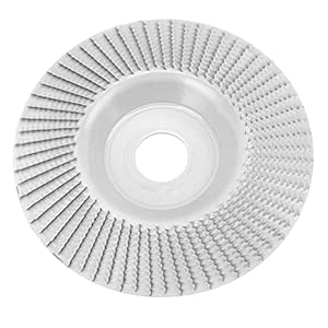 Grinding Sha Disc Tungsten Carbide Wear 125mm Grinder Wheel Disc for Woodworking Red Grinding Sha DiscGrinder Wheel DiscWood Carving DiscGrinding DiscWood Sha WheelAbrasive Wheel (Silver)