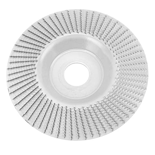 Acouto Grinding Sha Disc Tungsten Carbide Wear 125mm Grinder Wheel Disc for Woodworking Red, Woodworking tools. Grinding Sha DiscGrinder Wheel DiscWood Carving DiscGrinding DiscWood (Silver)
