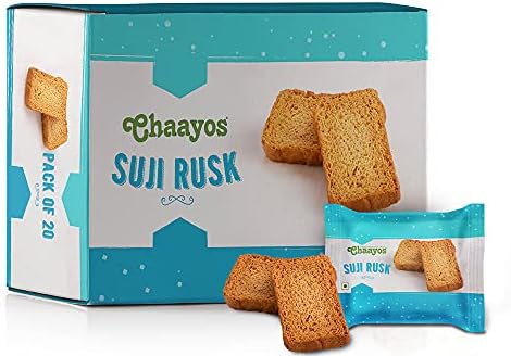Chaayos Premium Suji Rusk 400g