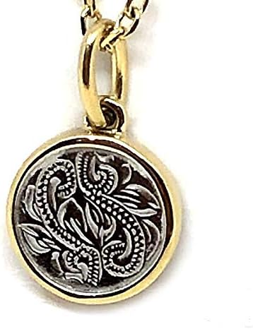 Amazon ハワイアンジュエリー コイン ネックレス ハワイアン ペンダント 金属アレルギー 対応 サージカルステンレス 316l イエローゴールド シルバー ネックレス 通販