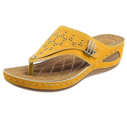 Chaussures femme été de plage évitent les douleurs aux pieds grâce au talon adapté