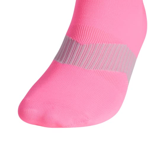 Adidas Unisex Metro 6 Soccer Socks (1-Pair), Ultra Pop/Clear Grey/Black, Medium #TOP3