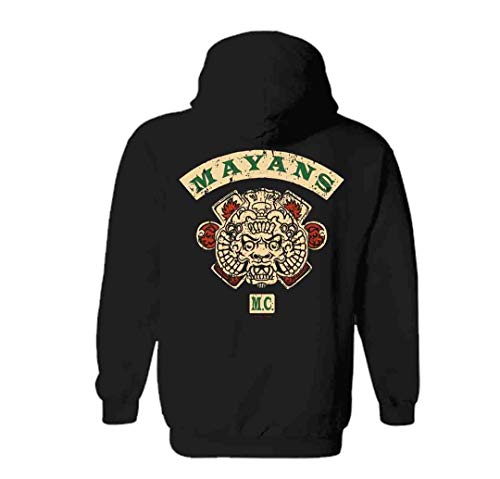 FX Mayans M.C. Emblem Fleece Hooded Sweatshirt2