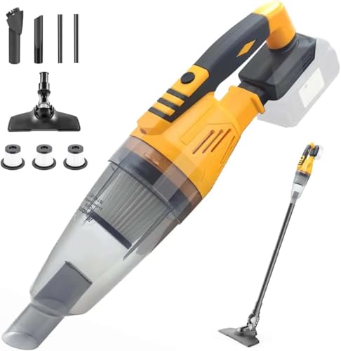BAZPUR MART® Powerful 3-in-1 Cordless Handheld Vacuum Cleaner for Home & Car - 10kPa Suction, Wireless Convenience