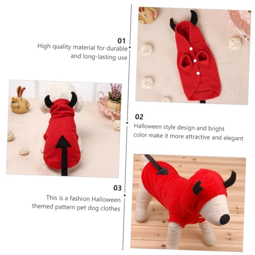 Disfraz de Demonio para Perros Talla XL ERINGOGO miniatura 4