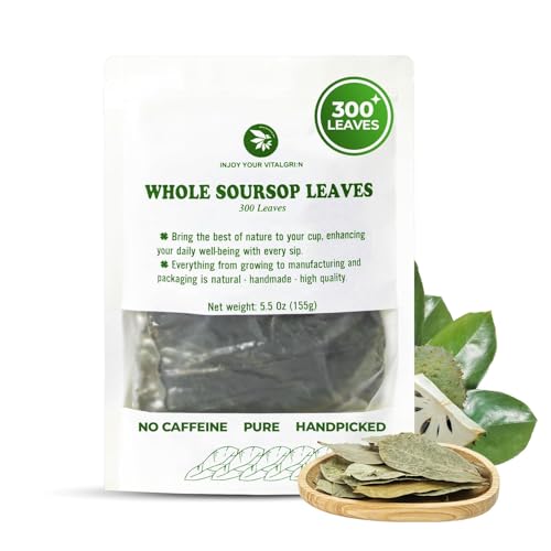 Soursop Graviola Leaf Tea, 5.5 oz (up to 350 Leaves)