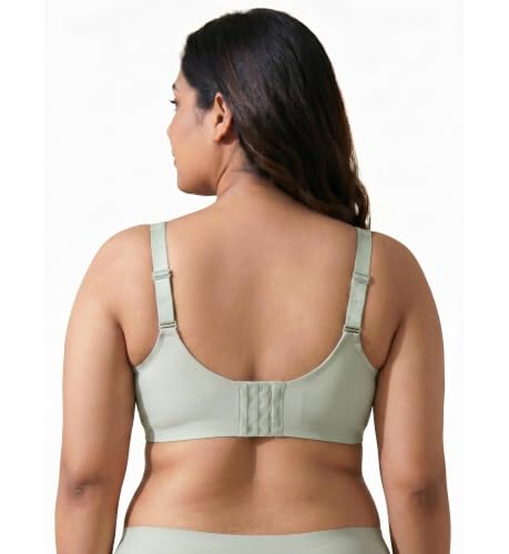 Image of Women's Maternity Feeding Bra, Front Open Snap Button Nursing Bra, Adjustable Shoulder Straps, Wirefree Full Coverage, Soft Non-Padded Breastfeeding Bra for Pregnancy & Lactation