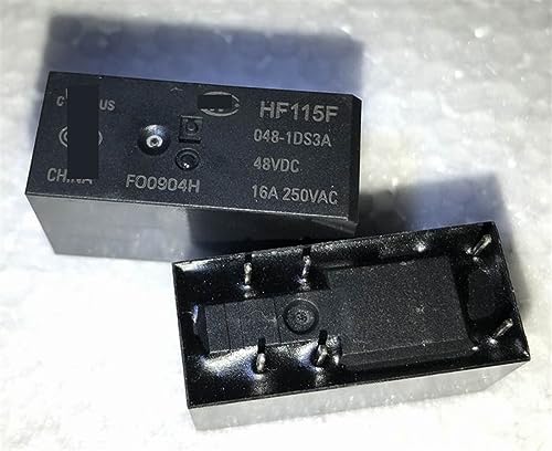 Relais électromécanique relais 6 broches HF115F 048-1DS3A