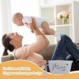 pilyero Torba dla mamy, prezent dla kobiet w ciąży, szara, filcowa, nadaje się do produktów do pielęgnacji niemowląt, przechowywania rzeczy świeżo upieczonych matek