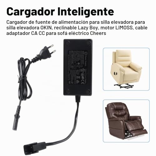 Transformador 29 V MXJFYY con conector estable para motor Limoss de sofás 2