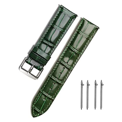 MUENShop Crocodile Leather Watch Strap Cover