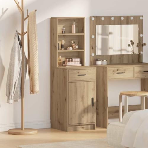 Mueble alto de roble Artisan para organizar tu salón o pasillo con elegancia 2
