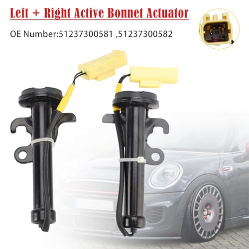 Actuador de capó activo 51237300581 con precisión original para Mini Cooper F56 2