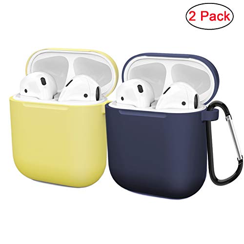 Compatible AirPods Case Cover Silicone Protective Skin for Apple Airpod Case 2&1