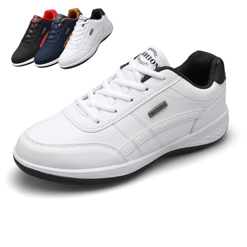 MEIION montalpin Mont Alpin Baskets orthopédiques - Marchez sans Douleur, Toute la journée Baskets Homme en Cuir Véritable - Chaussures Décontractées et...