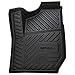 Polaris Front Driver and Passenger Floor Mats for General, Noise Dampening, Enhanced Traction, Easy Clean, Black, Set of 2, 2881934