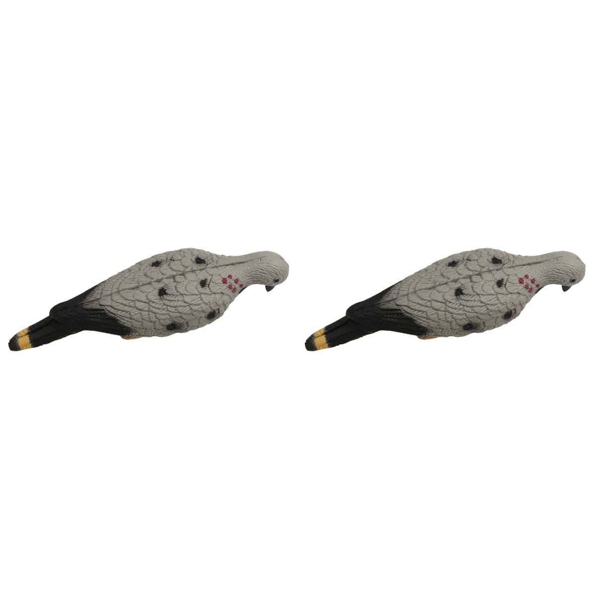 ser of 2 Archery Targets Hunting Animal Training Shooting Sticker Pigeon Holder Pigeon 3D