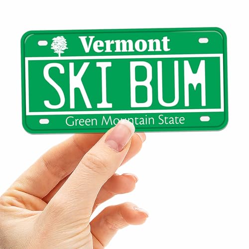 Vermont License Plate Bumper Stickers - Cool New England