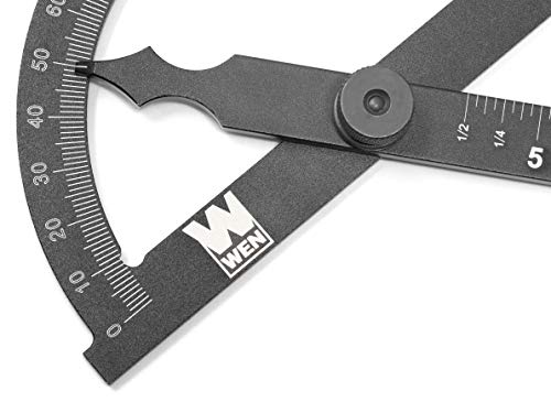Wen ME512P Adjustable Aluminum Protractor And Angle Gauge thumb #4