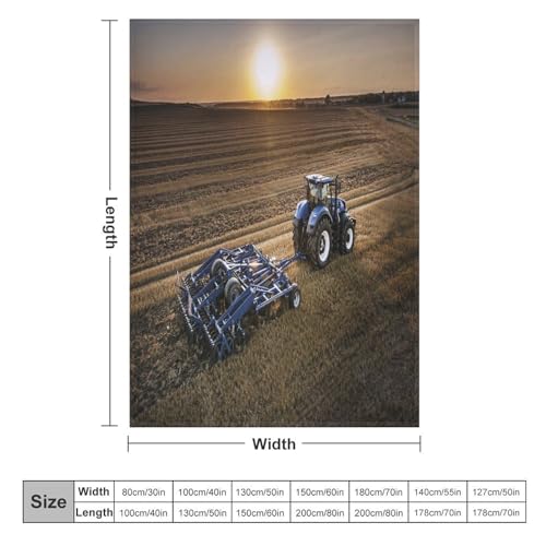 Couverture tracteur en peluche pour d'interminables soirées cocooning - 6