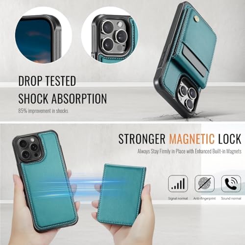 Étui iPhone 11 Pro avec support horizontal et clapet magnétique marron
