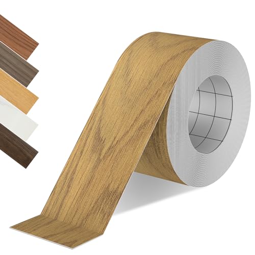 Image of Wood Grain Repair Tape, 2.4 inch X 250ft Self Adhesive Oak Grain Repair Patch for Tables, Chairs, Baseboards, Doors, Windows, Floors, Handicraft DIY.