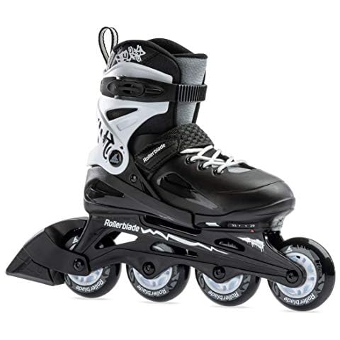 Rollerblade Jungen Fury Inlineskate, Black/White, 210 Cover
