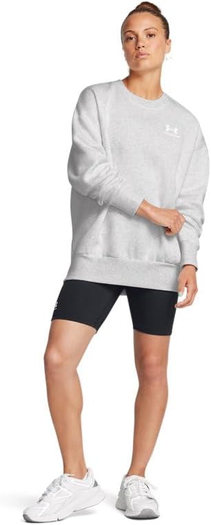 Oversize Icon Fleece Sweater by Under Armour - Image 3