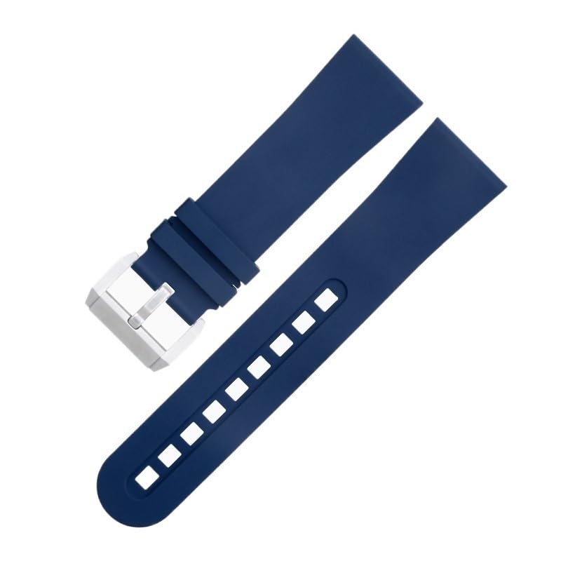 Bracelet de montre 23mm caoutchouc fluor doux idéal sport et voyage