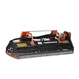 Titan Attachments 68' Hydraulic Flail Mower Attachment, Heavy Duty Blades for Tough Brush and Tall Grass, Adjustable Roller Bar, Quick Tach, Fits Almost All Skid Steers, Loaders & Tractors