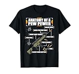 Anatomy of a Pew Pewer - 2nd Amendment - Funny Gun Meme - 2A T-Shirt