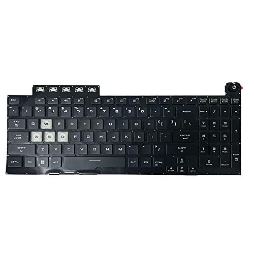Solution clavier cassé ASUS TUF FA506 bloc de remplacement US noir