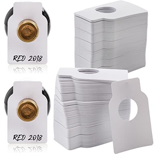 Étiquettes plastique pour bouteilles de vin ZOOFOX pour identifier vos millésimes sans erreur