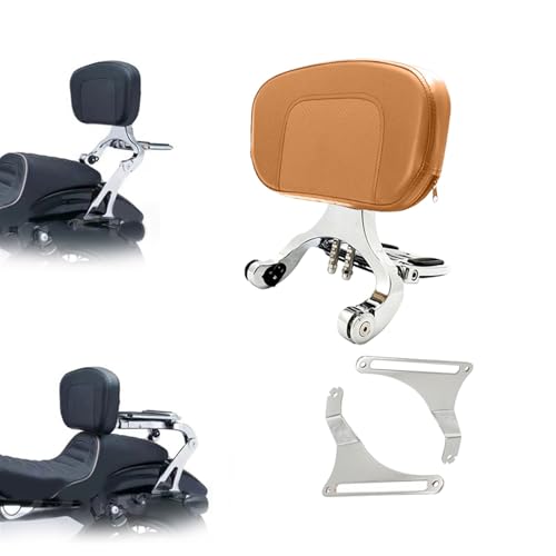 Appui-dos de passager polyvalent amovible pour Harley Fat Boy