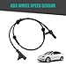 ZKFAR 1 PC Car Anti-Lock ABS Sensor, Flange Mount Replacement OEM #3630050U2010 Left Rear Wheel Accessory, Standard Original Specification Brake Wheel Speed ​​Sensor, for Heyue Models (Black)