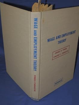 Hardcover Wage and Employment Theory Book